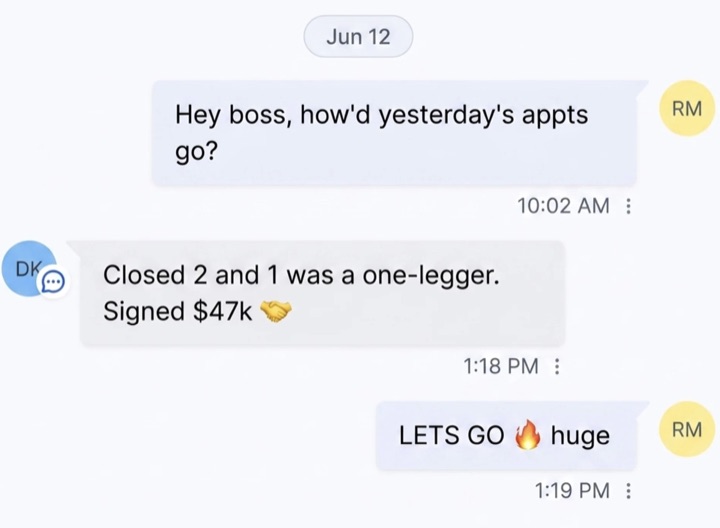 Client result